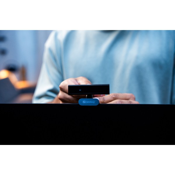 Фото - Веб-камера для компьютера Sandberg Face Scan Webcam Mini Full HD Autofocus, ENC, USB-A/USB-C connection (134-43)